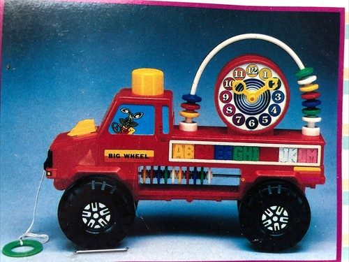Vintage big wheel pull - vintage,