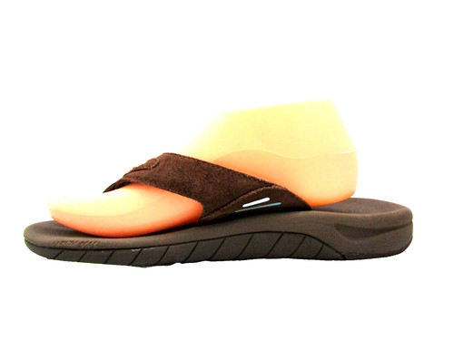 Reef brown suede aqua - suede, /aqua