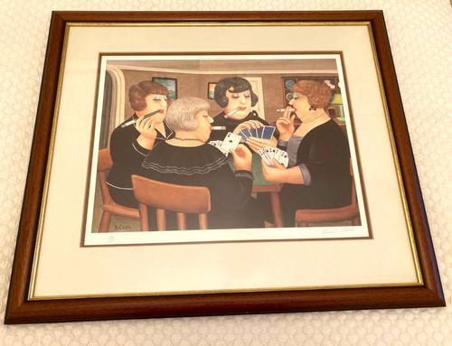 Beryl cook signed - cook, framed