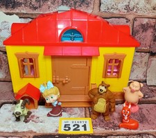 Masha & The Bear House Playset Masha House Bedroom With Accessories Y521