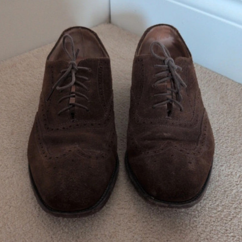Loake men brown - men's, suede