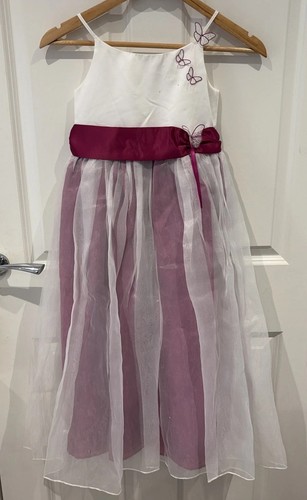 Girls pink party bridesmaid - girls,