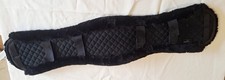 ARMA Plush Fleece Shaped Girth Cover 31.5 Black Used Twice. Excellent Condition
