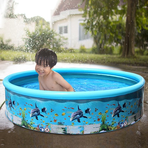 Hard plastic kids pool - hard,