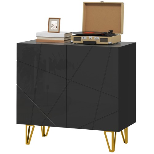 Homcom high gloss storage - homcom,