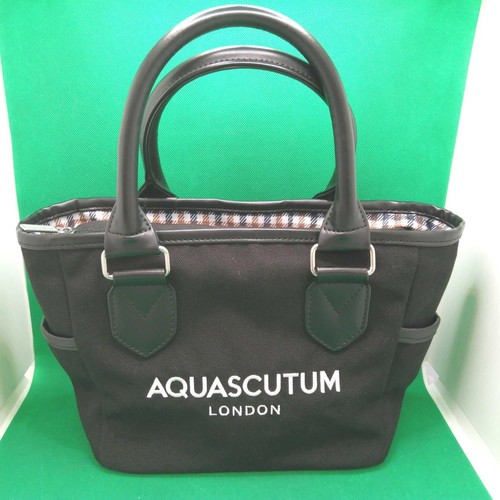 Aquascutum tote bag used - aquascutum,