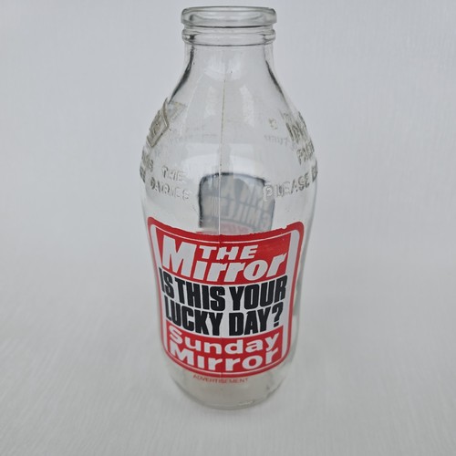 Vintage unigate pint - vintage, glass