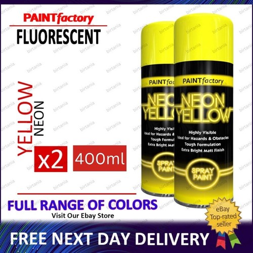 Yellow fluorescent bright - 2x,