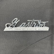 Glastron Boat Script Emblem