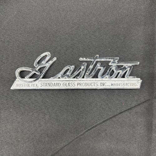 Glastron boat script - boat, emblem