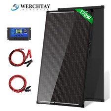 170W 200W Solar Panel Kit 12V