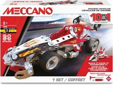 MECCANO 10-in-1 Racing Vehicles Construction Set For Children From 8 Years And 