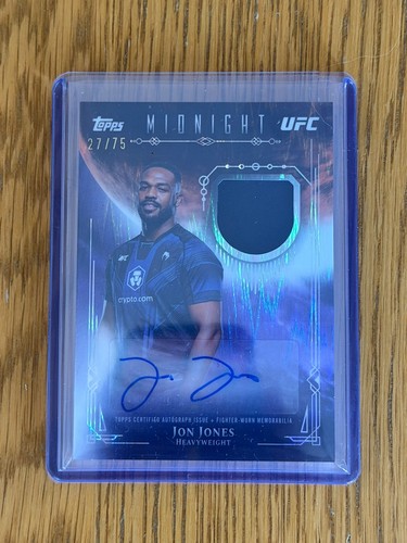 Jon jones relic auto 2026 - jones, /75.