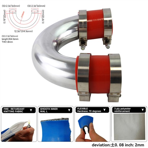 180 degree 60mm aluminum - 180,