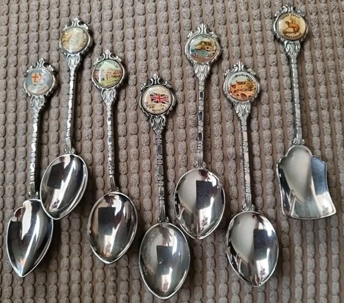 Souvenir tea spoons from - souvenir,