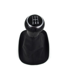5 Speed + R Gear Knob Shift Stick + Gaiter For VW Passat B5 1996-2005 3B0711113J