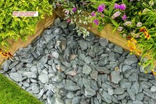 LAKELAND GREEN SLATE CHIPPINGS 20 & 40MM DIRECT FROM QUARRY - 900KG BULK BAGS