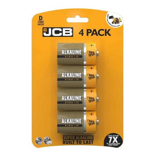 Jcb size super alkaline - jcb, d