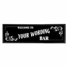 Personalised Bar Runner Large