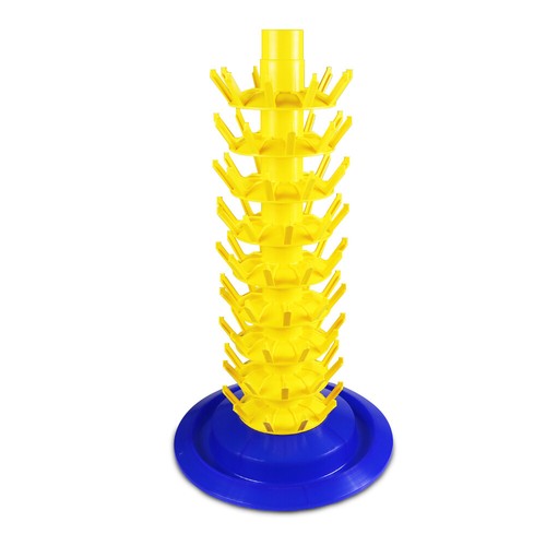 Stationary bottle drainer - stationary,
