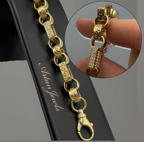 Gypsy link belcher - belcher, gold