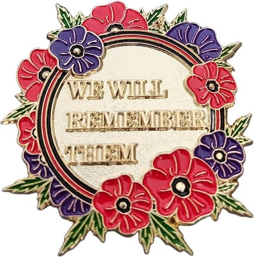 Royal british legion enamel - royal,