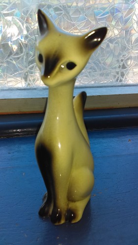 Vintage siamese cat - vintage,