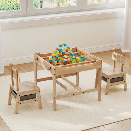 Wooden activity desk - activity,