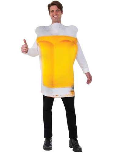 Beer glass costume - glass, adult