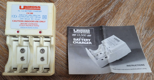 Uniross cx500 nicd battery - uniross,