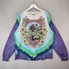 Vintage Grateful Dead Terrapin Station T-Shirt Mens XL Long Sleeved Tie Dye 1999