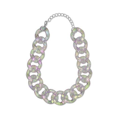 Statement necklace colourful - statement,