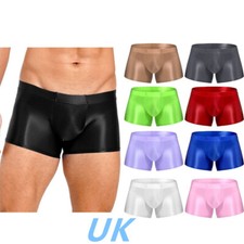 UK Mens Glossy Tights Boxer