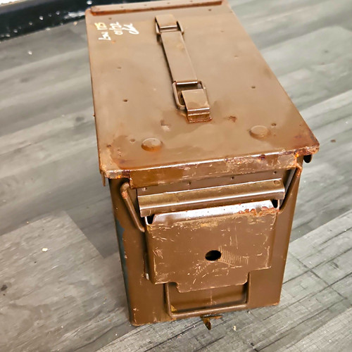 Military surplus brown metal - surplus,