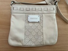 OROTON Cream Leather Handbag