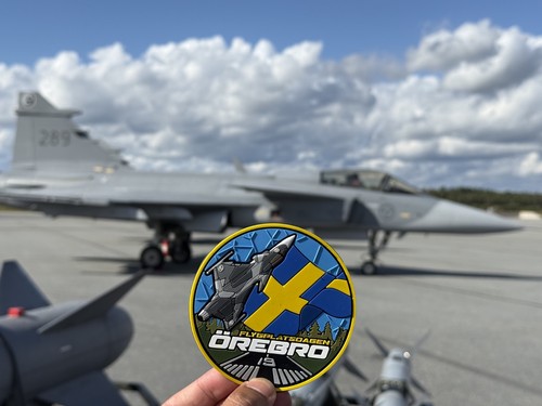 Swedish air force patch jas - swedish,