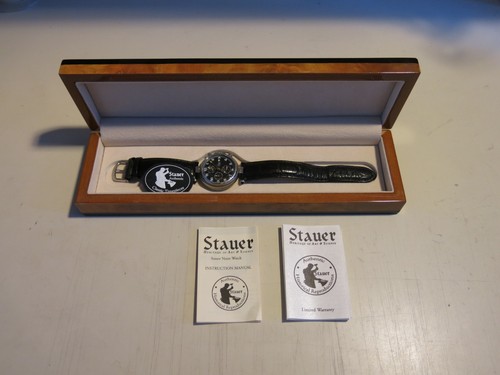 Stauer noire watch tortoise - stauer,