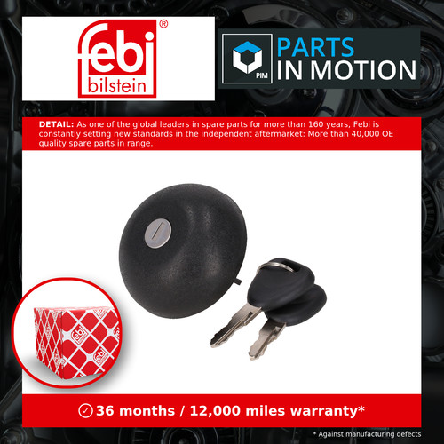 Fuel filler cap - fits, renault