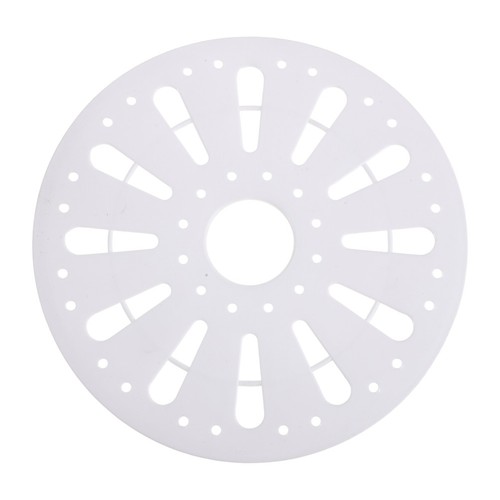 Reusable white plastic washer - reusable,