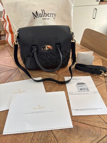Mulberry mini quilted cara - mulberry,