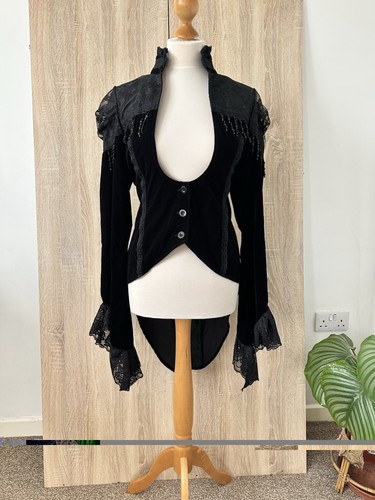 Dracula clothing black velvet - clothing,