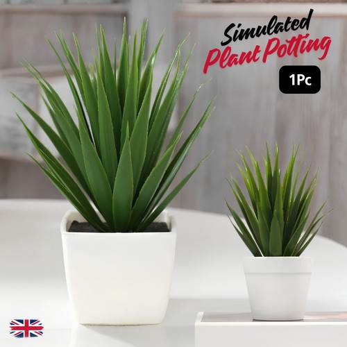 Artificial potted plant faux - artificial,