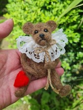 Ooak miniature needle - miniature, felted