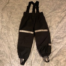 lindex 1-2 years FIX salopettes blue unisex Waders  Snow Trousers Waterproof