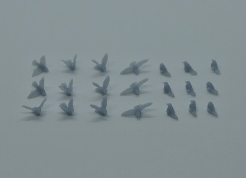21x 28mm birds for - for, miniature