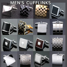 MEN'S SILVER CUFFLINKS GOLD