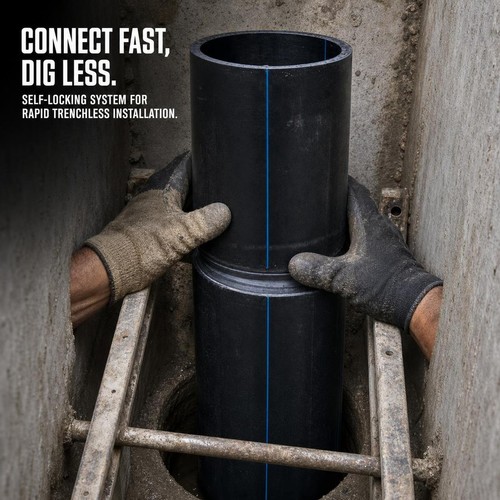 Plastic drainage pipe - plastic,