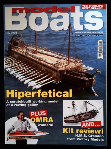 Model boats magazine may - magazine, 2008