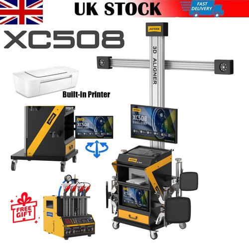 Wheel alignment machine - 3d,