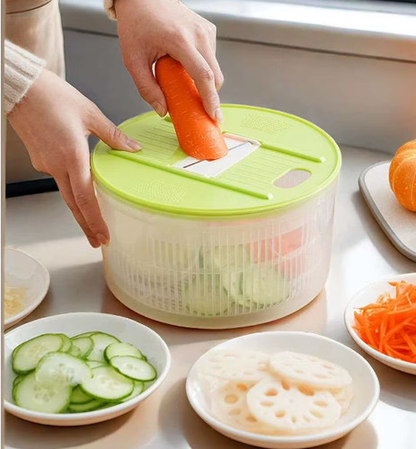 Salad spinner plastic - salad,